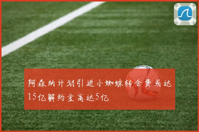阿森纳计划引进小蜘蛛转会费或达15亿解约金高达5亿